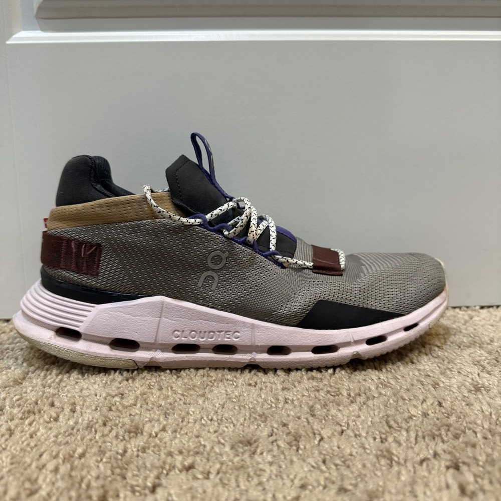 On Cloudnova Shoes Womens Size 8.5 Swiss Engineering CloudTec Running Sneakers